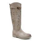 Beige lange boots thumbnail