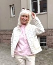 Creme blank jakke thumbnail