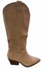 Beige skiinn støvletter thumbnail