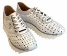 Hvit sneakers MED snøring thumbnail