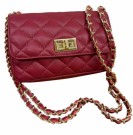 RØD vaffelmønstret skinnveske thumbnail