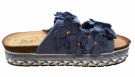 Blå sandaler m matchende blomster thumbnail