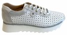 Hvit sneakers MED snøring thumbnail