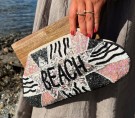 "Beach" clutch paljettveske thumbnail