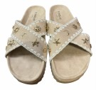 Beige sandal m sjøypynt thumbnail