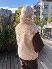 Creme vendbar vest m 