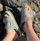 Svakt grønn sandal thumbnail