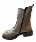 Taupe skinnskoletter thumbnail