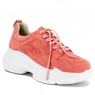 Coral chunky sneakers thumbnail