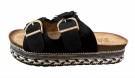 Sort sandal m matchende blomster thumbnail