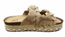 Beige sandal m matchende blomster thumbnail