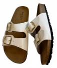 Hvit SKINNSANDAL thumbnail