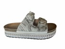 Hvit sandal m sølv spenner thumbnail