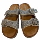Sølv glittersandal thumbnail