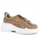 Taupe chunky sneakers thumbnail