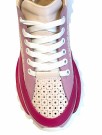 Rosa og hvit sneakers thumbnail