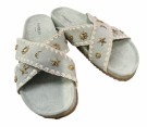 Lys grønn sandal m sjøpynt thumbnail