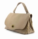 TAUPE stor skinnveske m nagler thumbnail