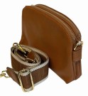 Cognac 3roms skinnveske thumbnail