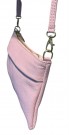 Soft pink skinn clutch thumbnail