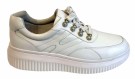 Hvit skinn sneakers thumbnail