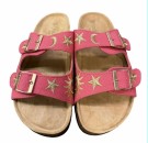 Coralrosa sandal m sol og stjerner thumbnail