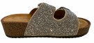 Sølv glittersandal thumbnail
