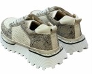 Creme og gull sneakers thumbnail