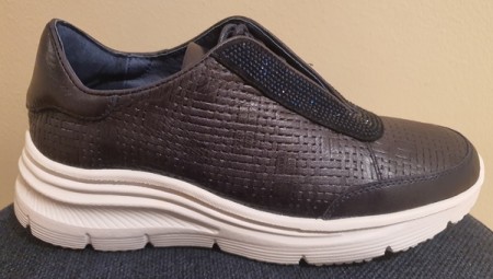 Marine sneakers med matchende stener