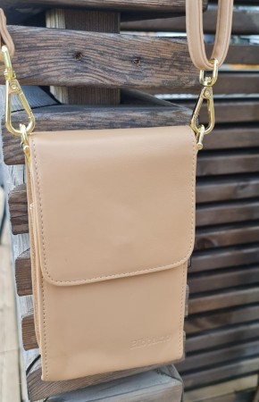 Camel liten skinnveske