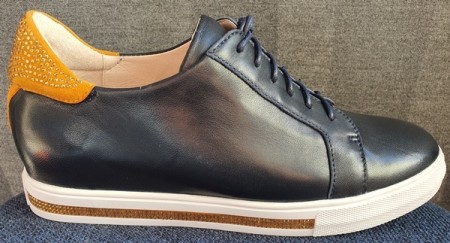 Marine sneakers m innebygd hel