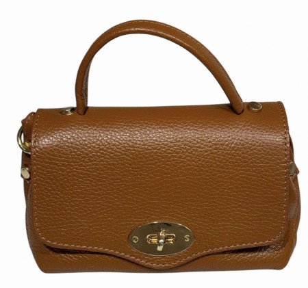 COGNAC liten skinnveske