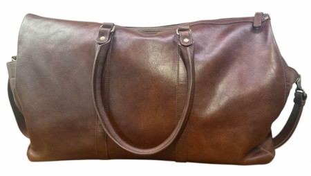 Brun weekendbag